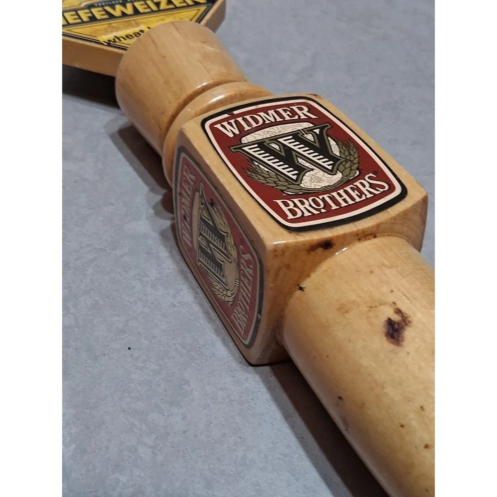 3 Widmer Brothers Hefeweisen Iconic Bar Draft Beer Tap Handle Man Cave Brewery